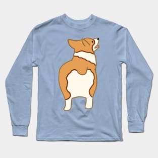 Cute Corgi art Long Sleeve T-Shirt